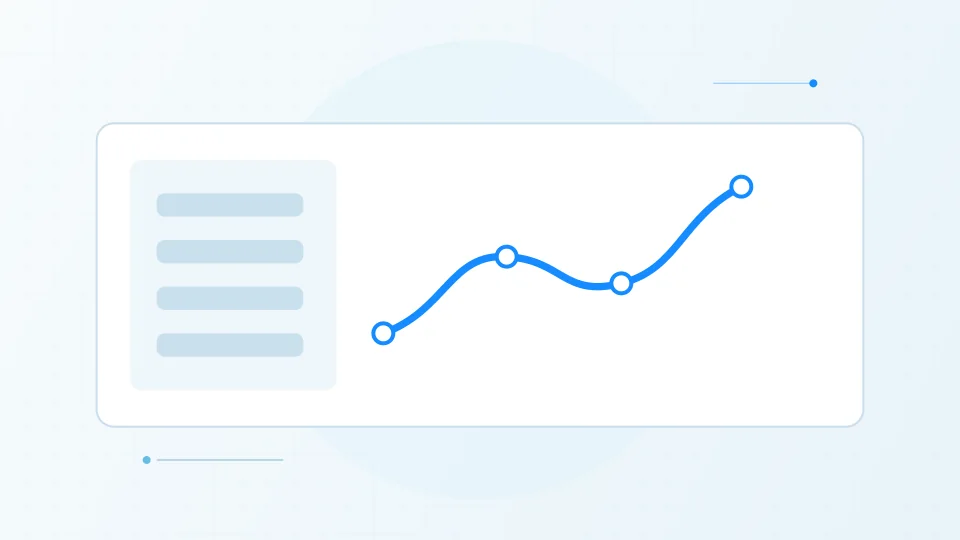 Original CRM illustration with a simple customer list, follow-up timeline and shared task view.